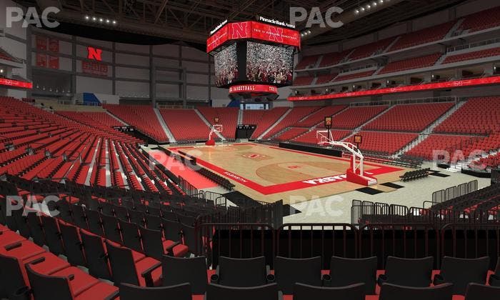 Pinnacle Bank Arena - Section 114 Seat View