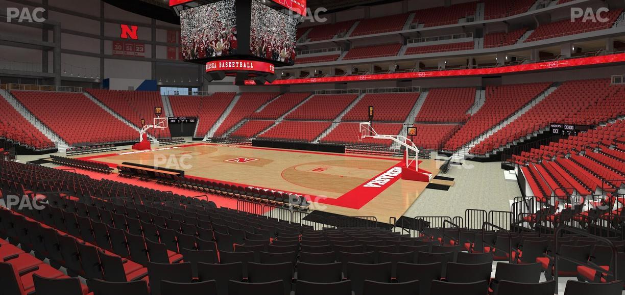 Pinnacle Bank Arena - Section 115 Seat View