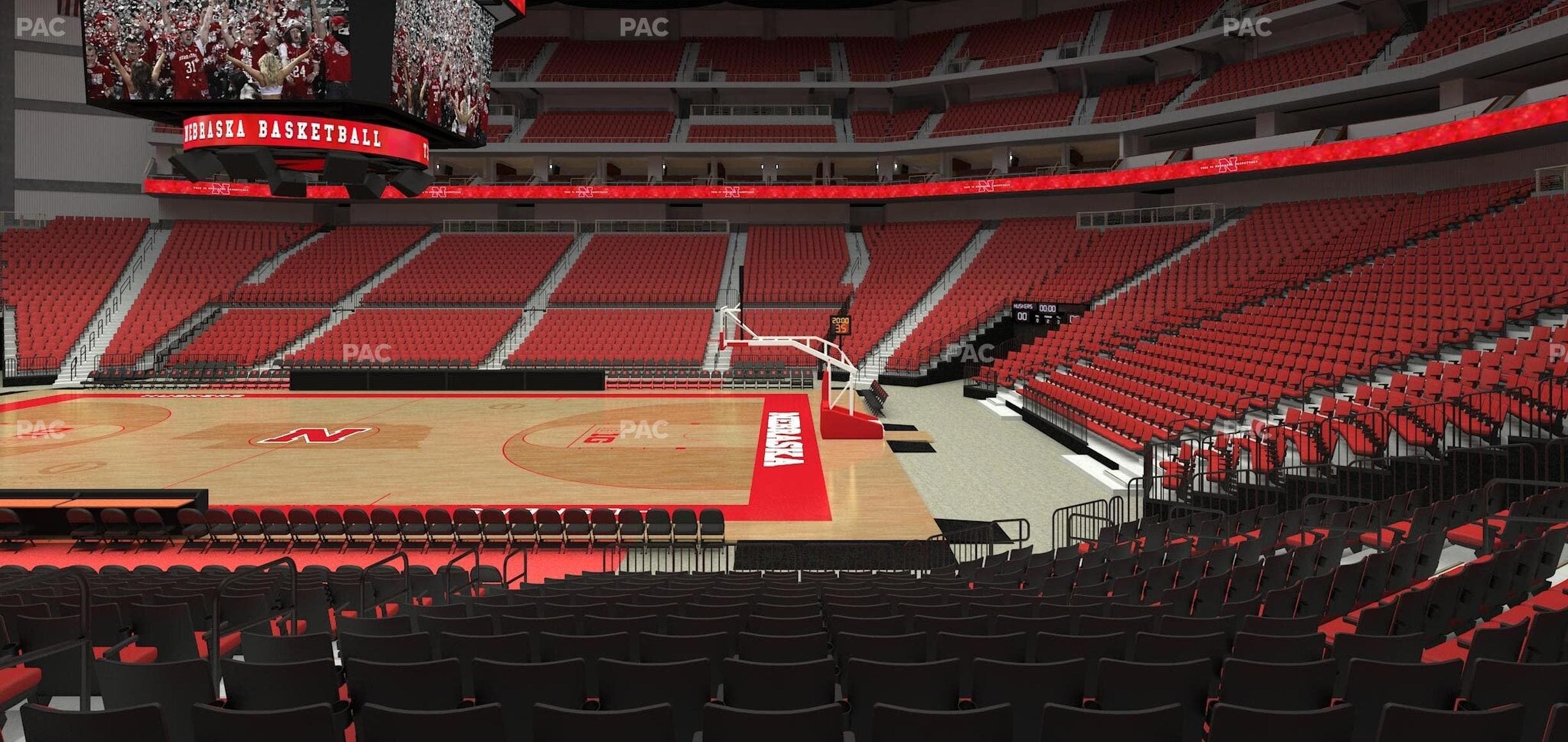 Pinnacle Bank Arena - Section 116 Seat View
