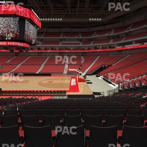 Pinnacle Bank Arena - Section 116 Seat View