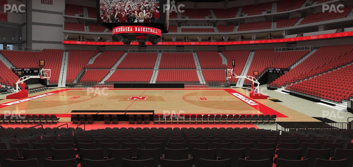 Pinnacle Bank Arena - Section 117 Seat View