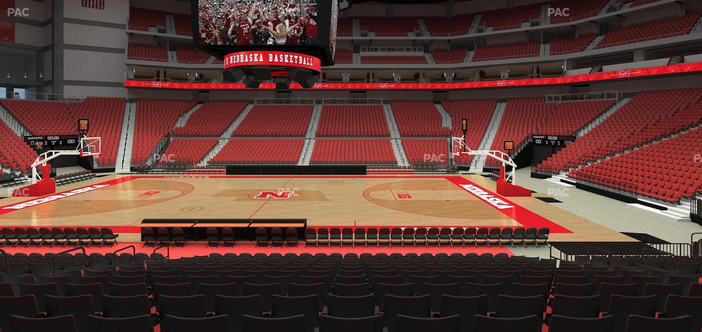 Pinnacle Bank Arena - Section 117 Seat View