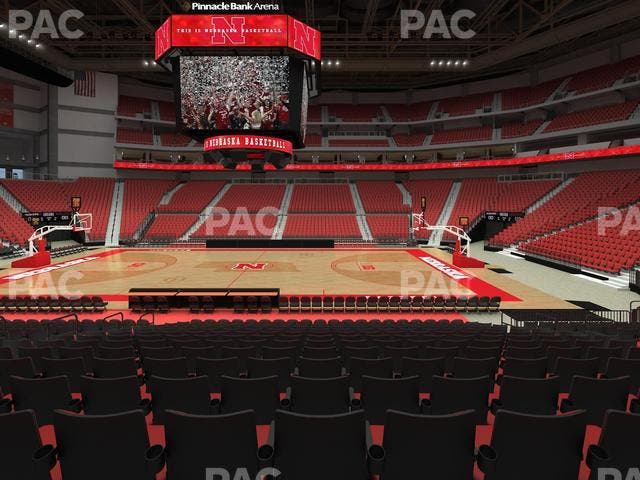 Pinnacle Bank Arena - Section 117 Seat View