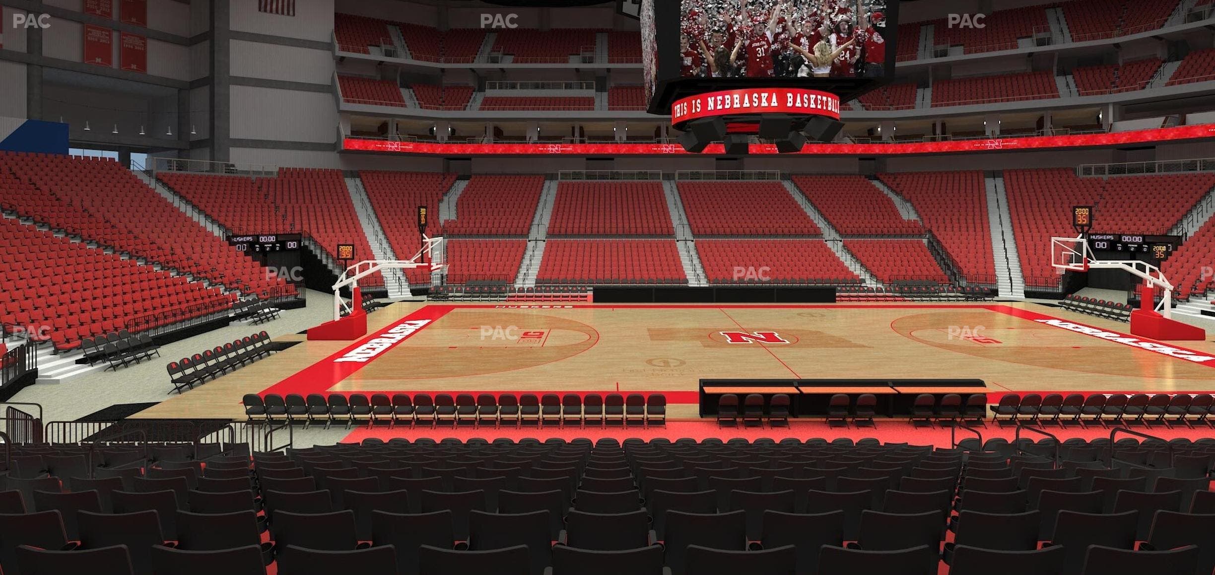 Pinnacle Bank Arena - Section 118 Seat View