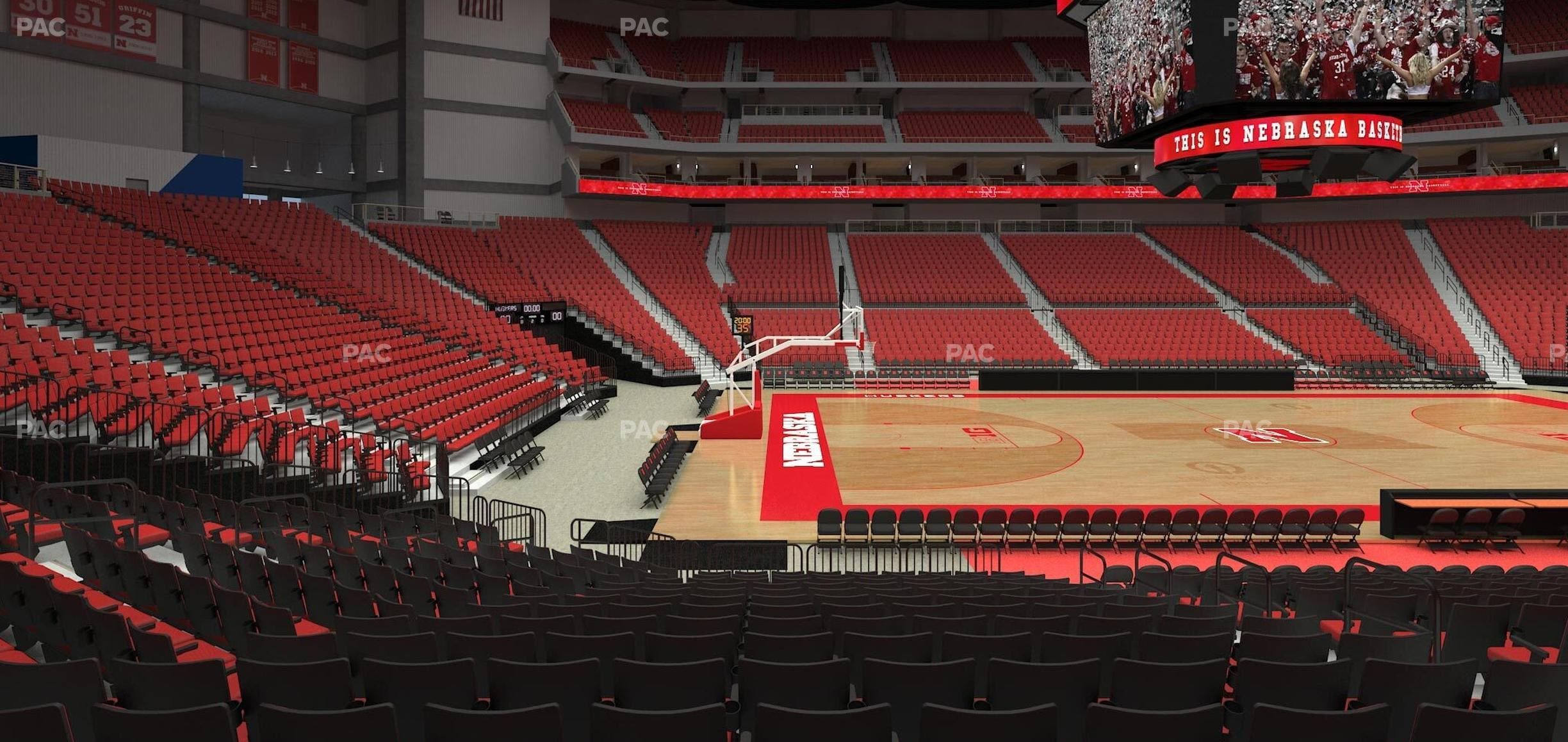 Pinnacle Bank Arena - Section 119 Seat View