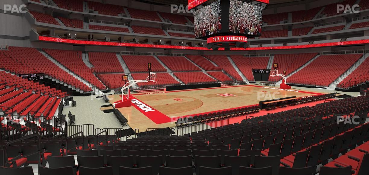 Pinnacle Bank Arena - Section 120 Seat View