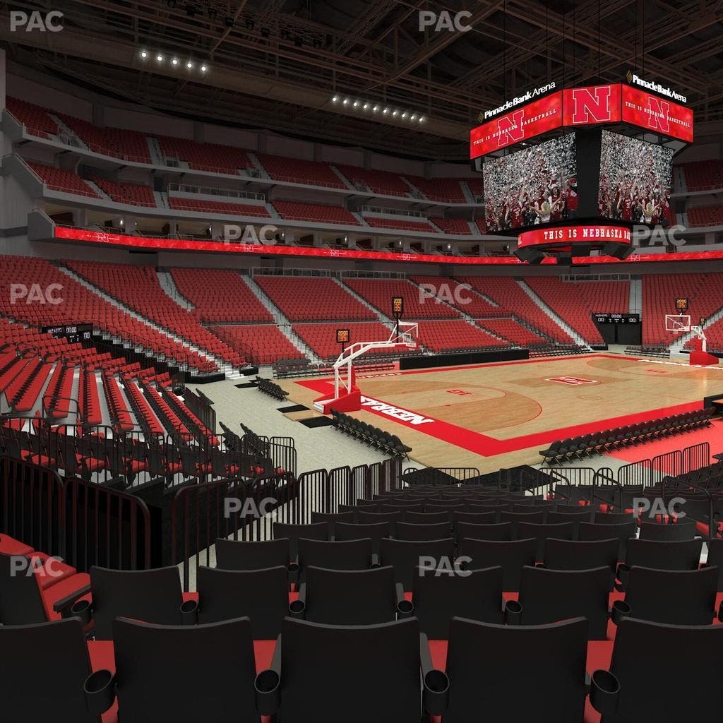 Pinnacle Bank Arena - Section 121 Seat View