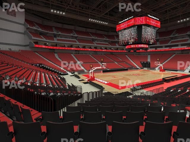 Pinnacle Bank Arena - Section 121 Seat View