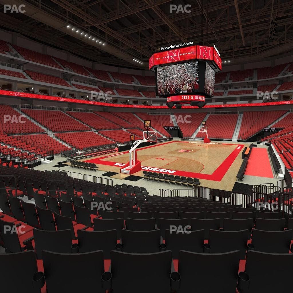 Pinnacle Bank Arena - Section 122 Seat View