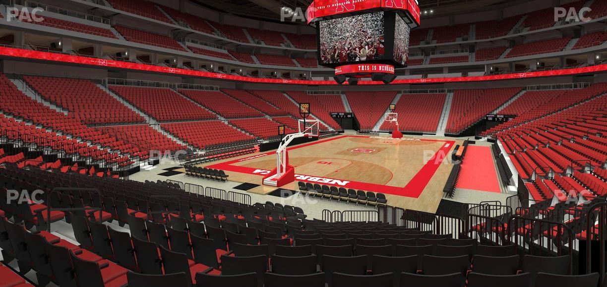 Pinnacle Bank Arena - Section 122 Seat View