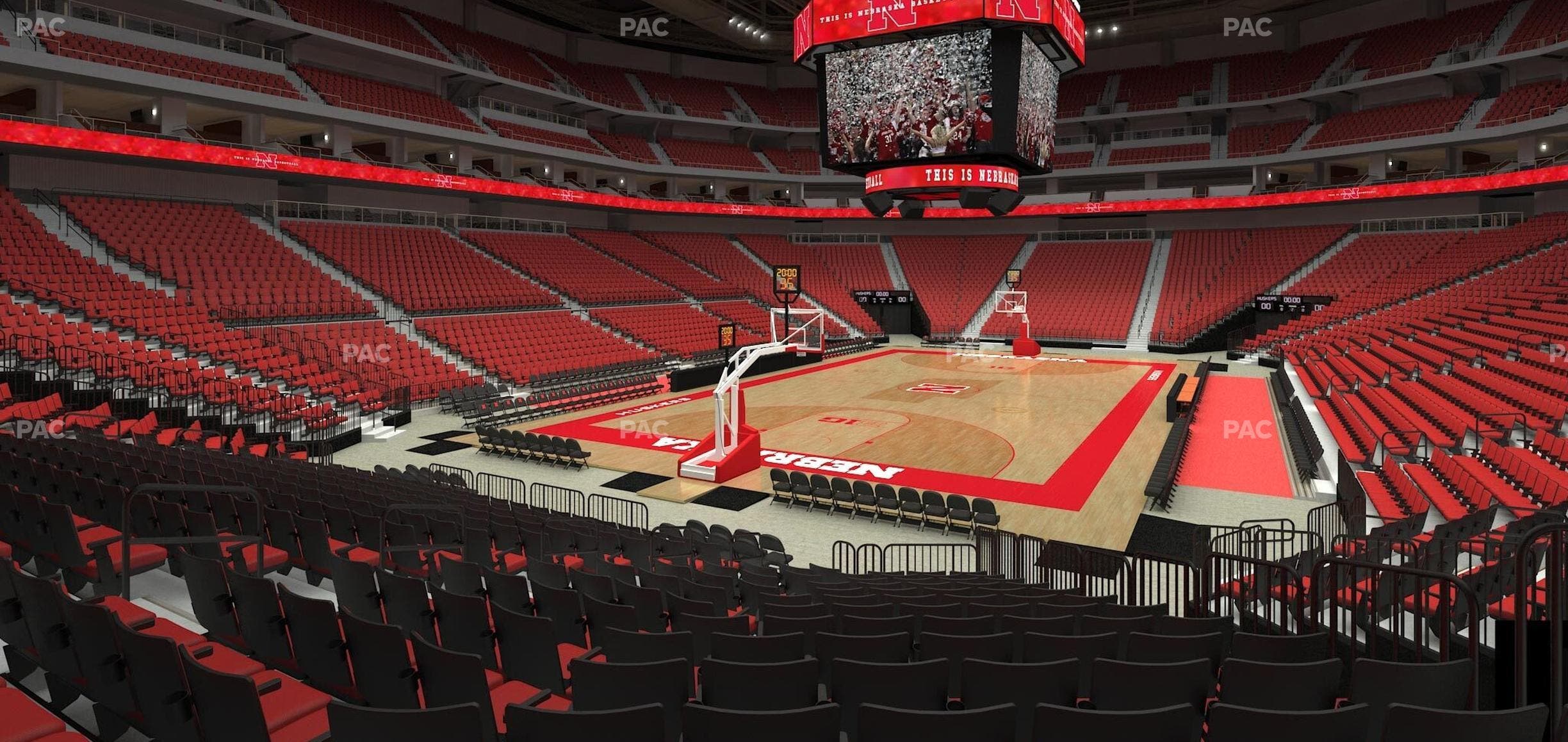 Pinnacle Bank Arena - Section 122 Seat View