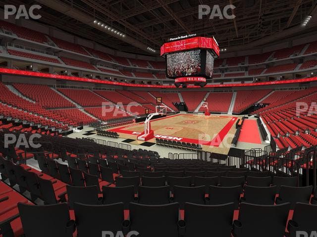 Pinnacle Bank Arena - Section 122 Seat View