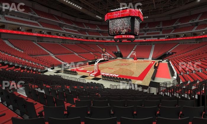 Pinnacle Bank Arena - Section 122 Seat View