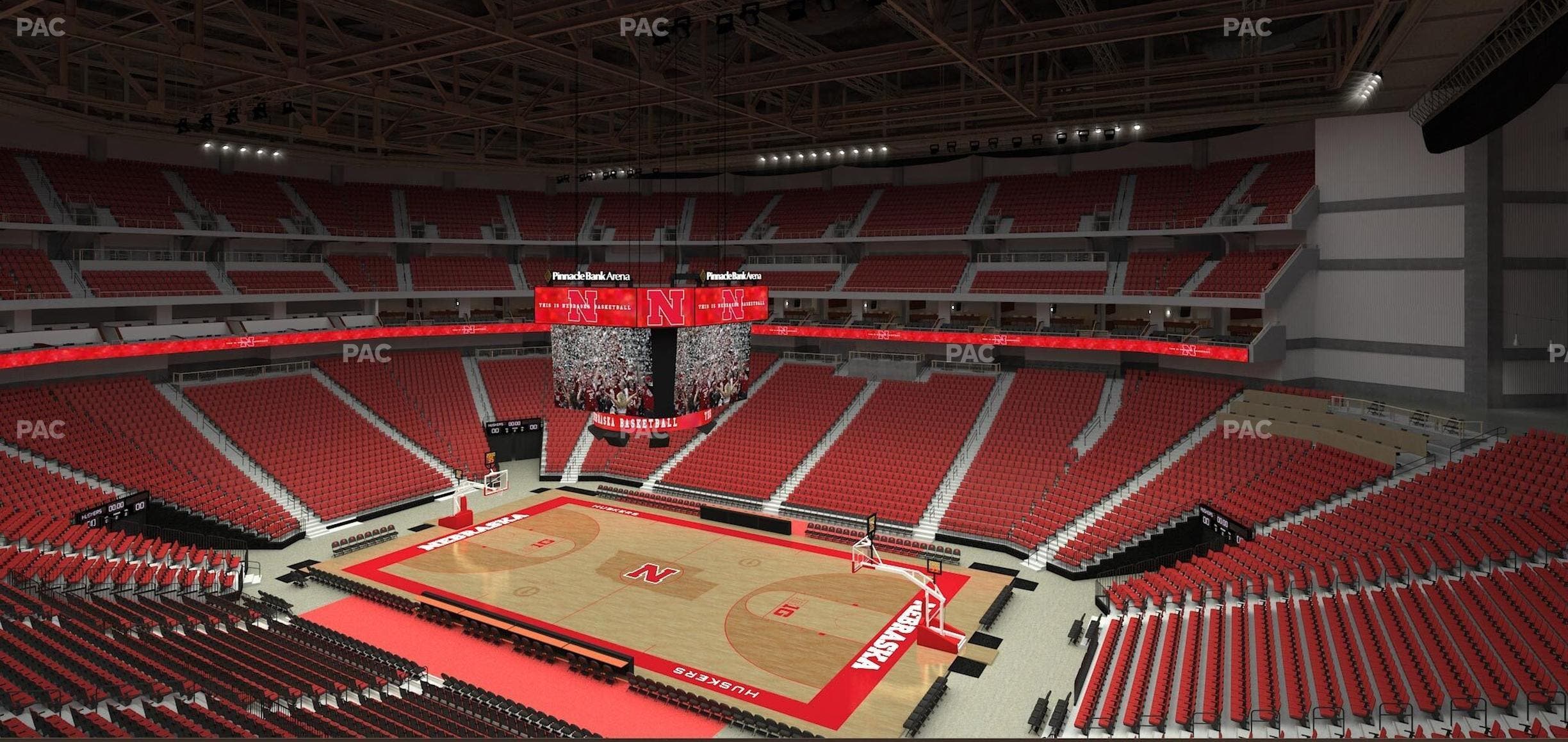 Pinnacle Bank Arena - Section 201 Seat View
