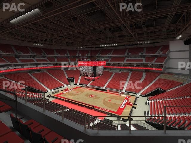 Pinnacle Bank Arena - Section 202 Seat View