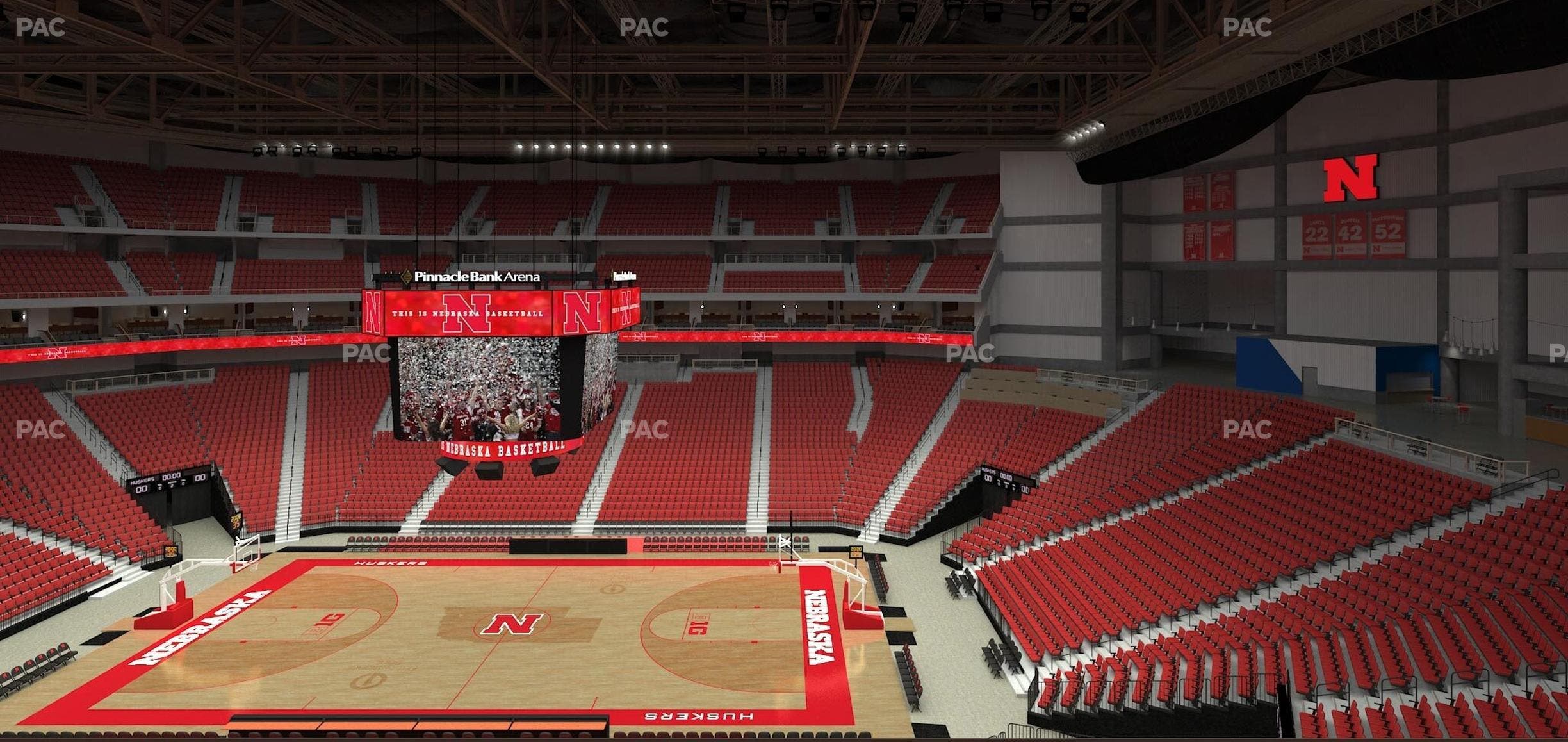 Pinnacle Bank Arena - Section 203 Seat View