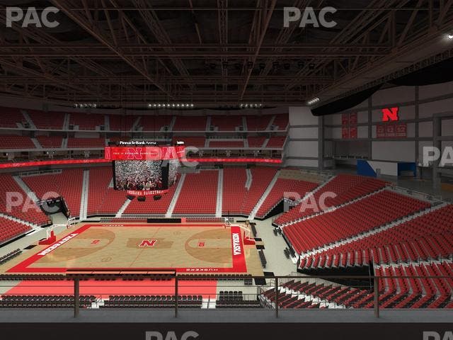 Pinnacle Bank Arena - Section 203 Seat View