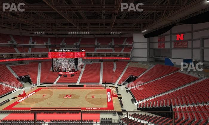 Pinnacle Bank Arena - Section 203 Seat View