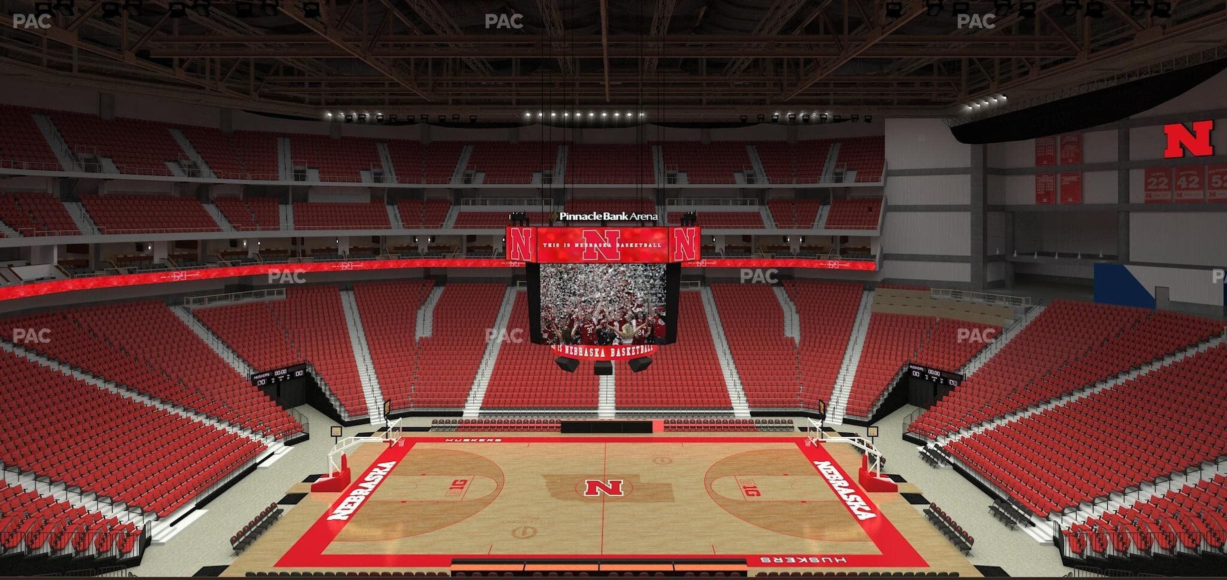 Pinnacle Bank Arena - Section 204 Seat View