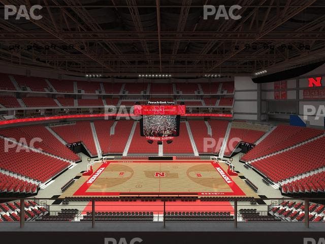 Pinnacle Bank Arena - Section 204 Seat View