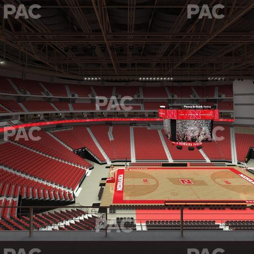 Pinnacle Bank Arena - Section 205 Seat View
