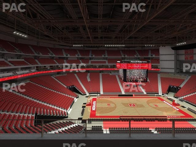Pinnacle Bank Arena - Section 205 Seat View