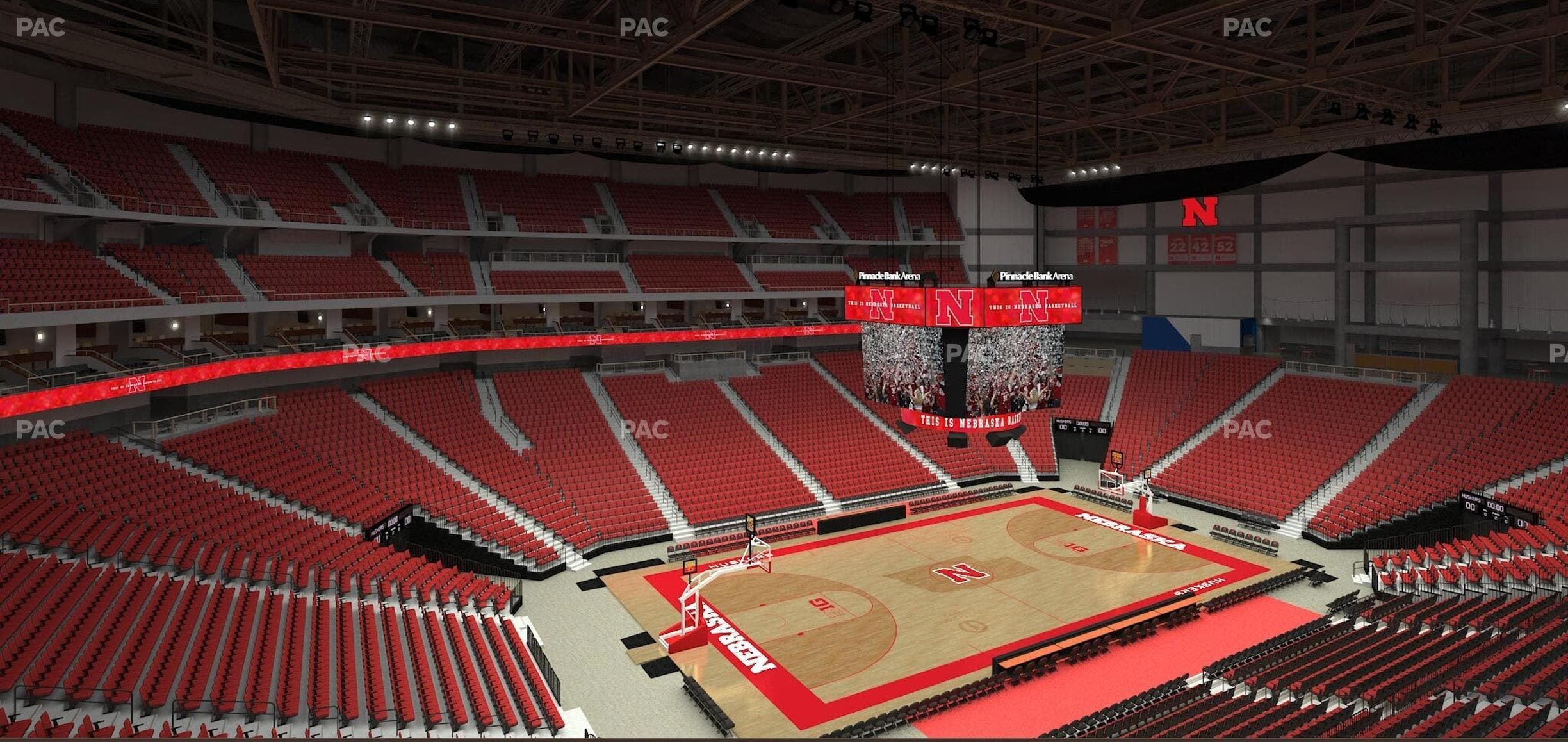 Pinnacle Bank Arena - Section 207 Seat View