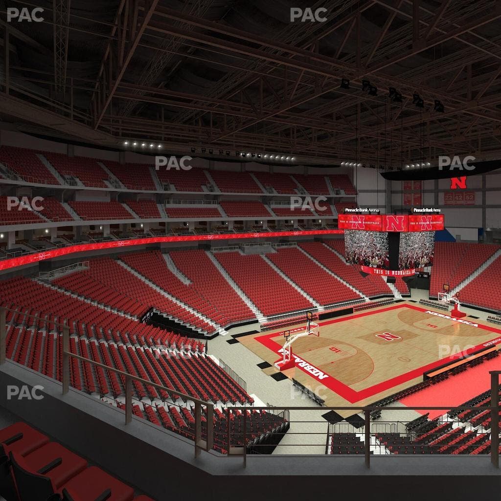 Pinnacle Bank Arena - Section 208 Seat View