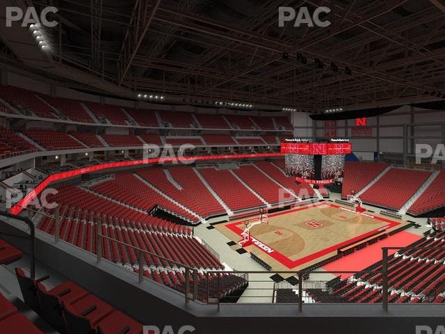 Pinnacle Bank Arena - Section 208 Seat View