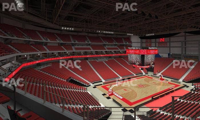 Pinnacle Bank Arena - Section 208 Seat View