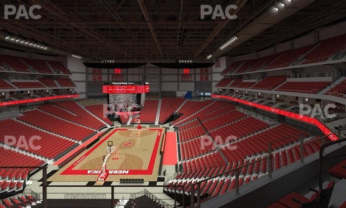 Pinnacle Bank Arena - Section 210 Seat View