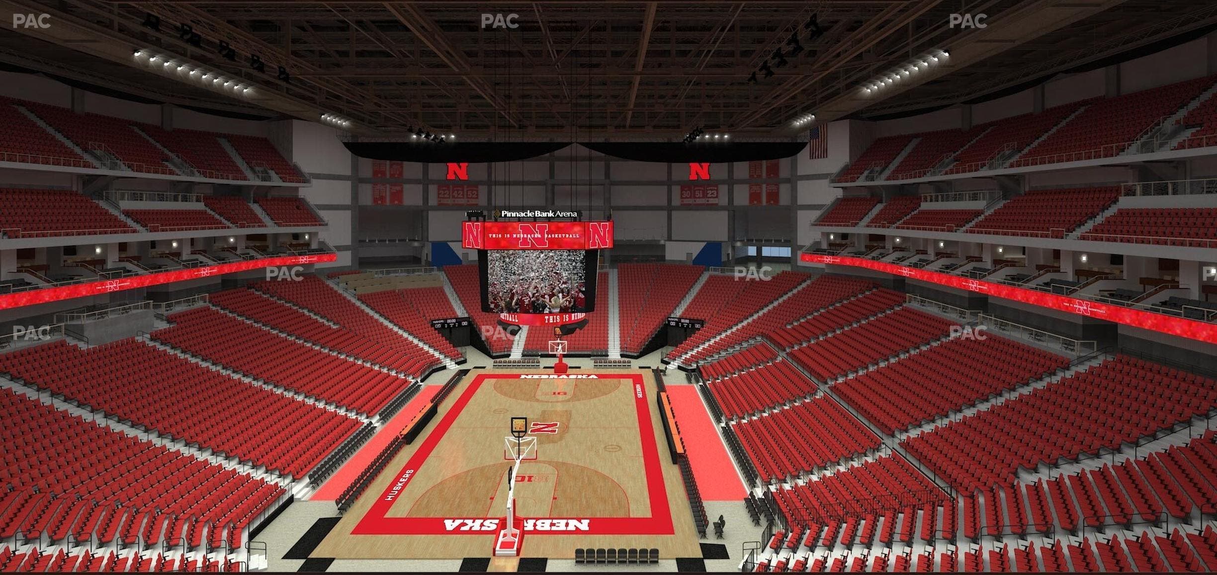 Pinnacle Bank Arena - Section 211 Seat View