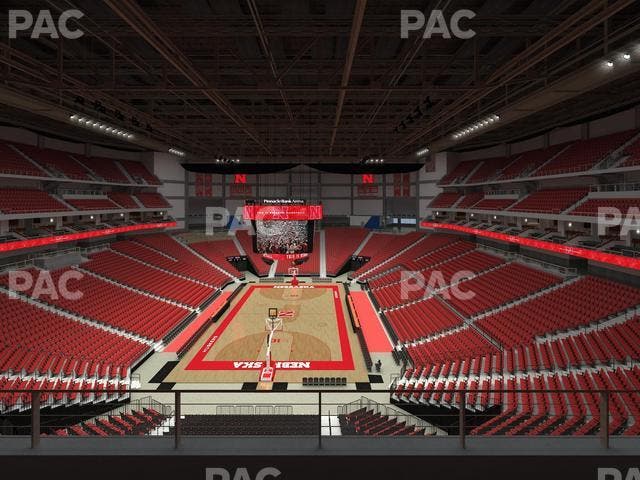 Pinnacle Bank Arena - Section 211 Seat View