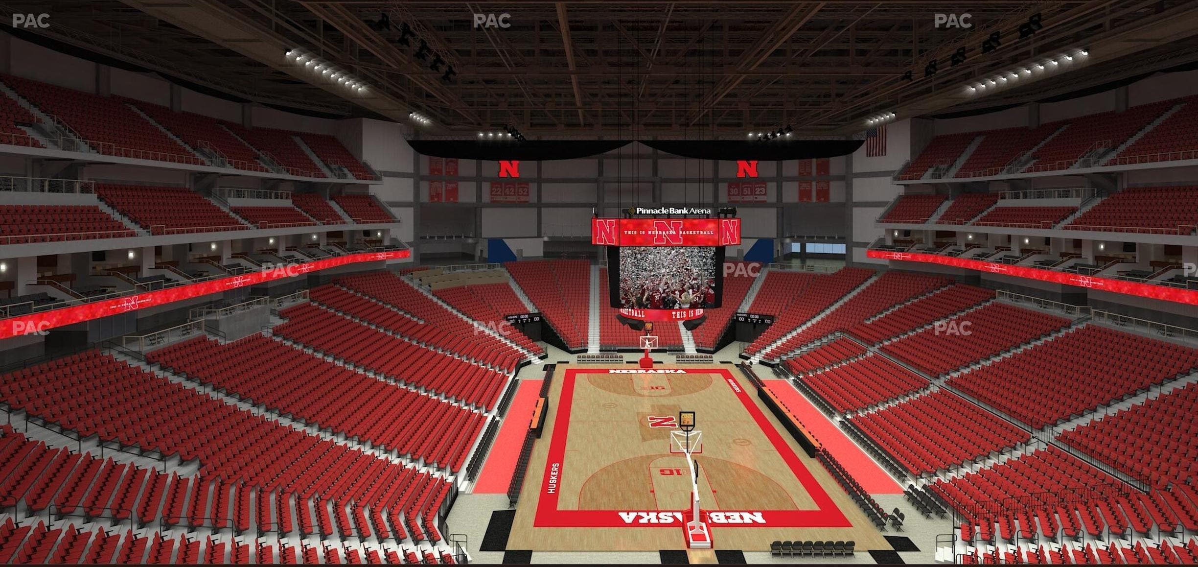 Pinnacle Bank Arena - Section 212 Seat View