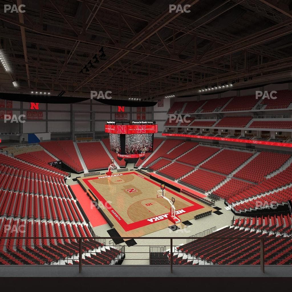 Pinnacle Bank Arena - Section 214 Seat View