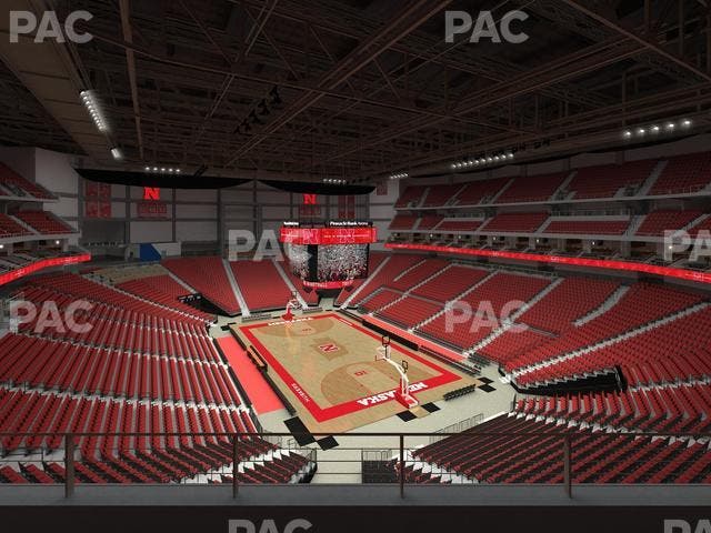 Pinnacle Bank Arena - Section 214 Seat View