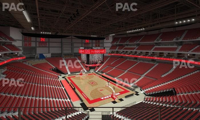 Pinnacle Bank Arena - Section 214 Seat View