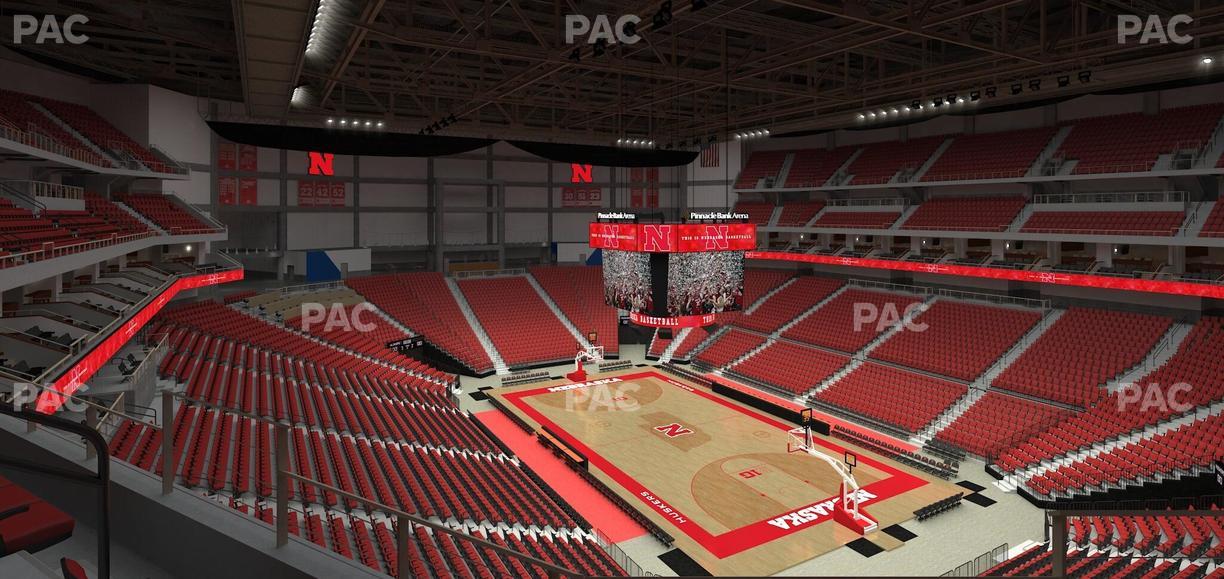 Pinnacle Bank Arena - Section 215 Seat View