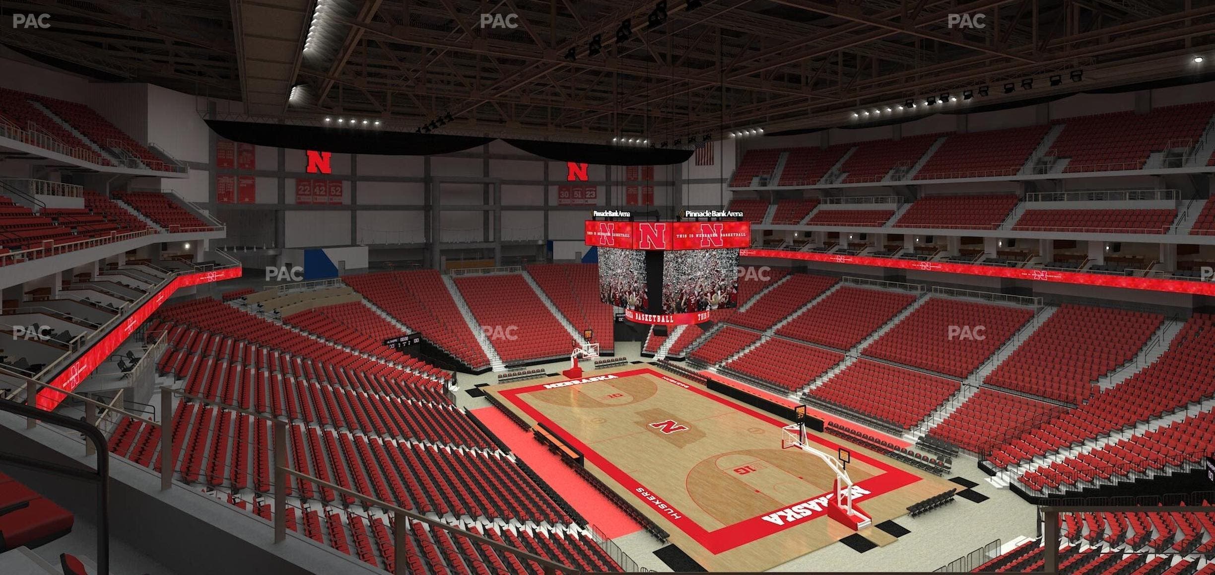 Pinnacle Bank Arena - Section 215 Seat View