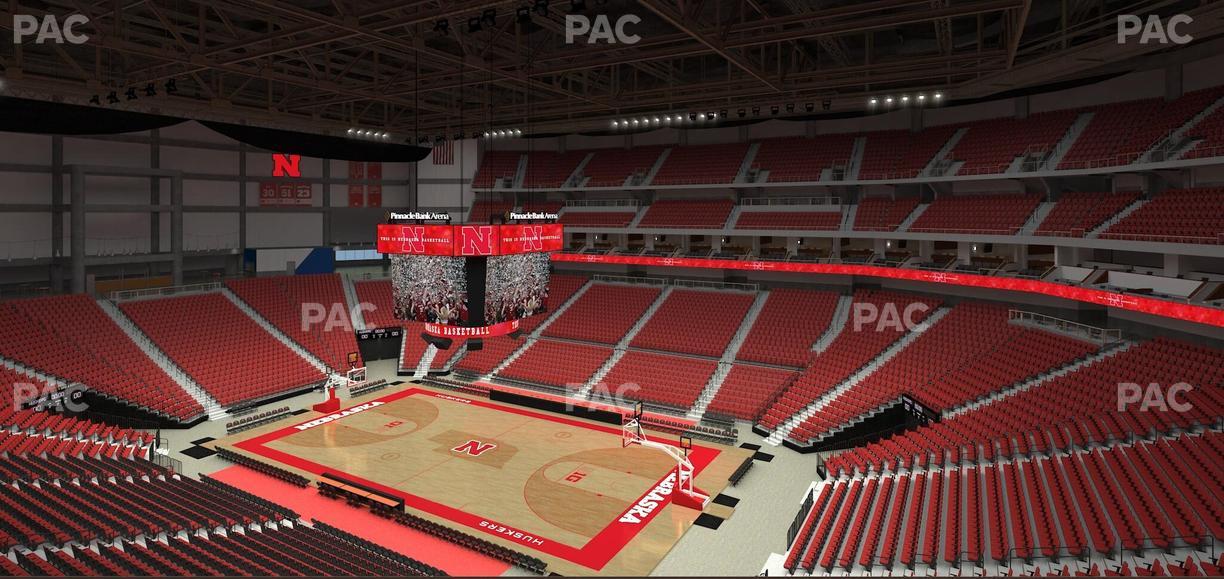 Pinnacle Bank Arena - Section 216 Seat View