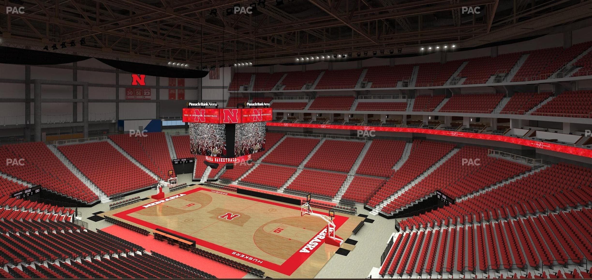 Pinnacle Bank Arena - Section 216 Seat View