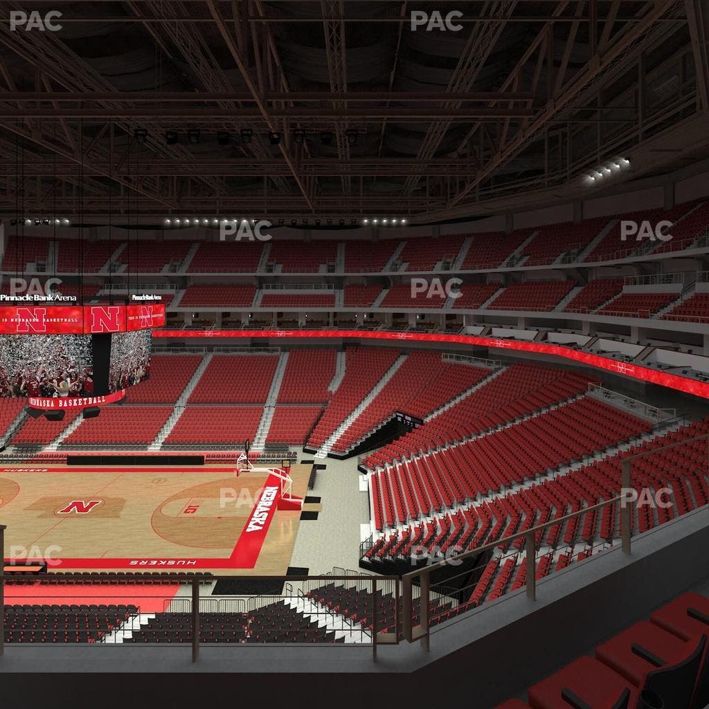 Pinnacle Bank Arena - Section 217 Seat View