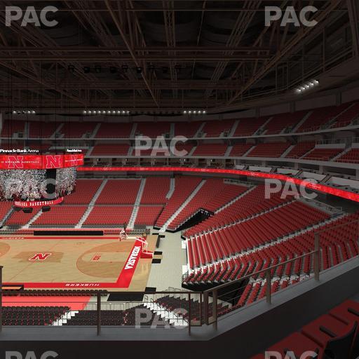 Pinnacle Bank Arena - Section 217 Seat View