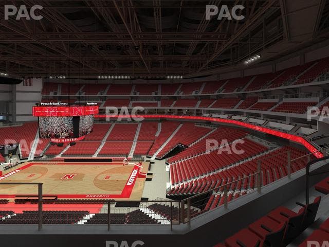 Pinnacle Bank Arena - Section 217 Seat View