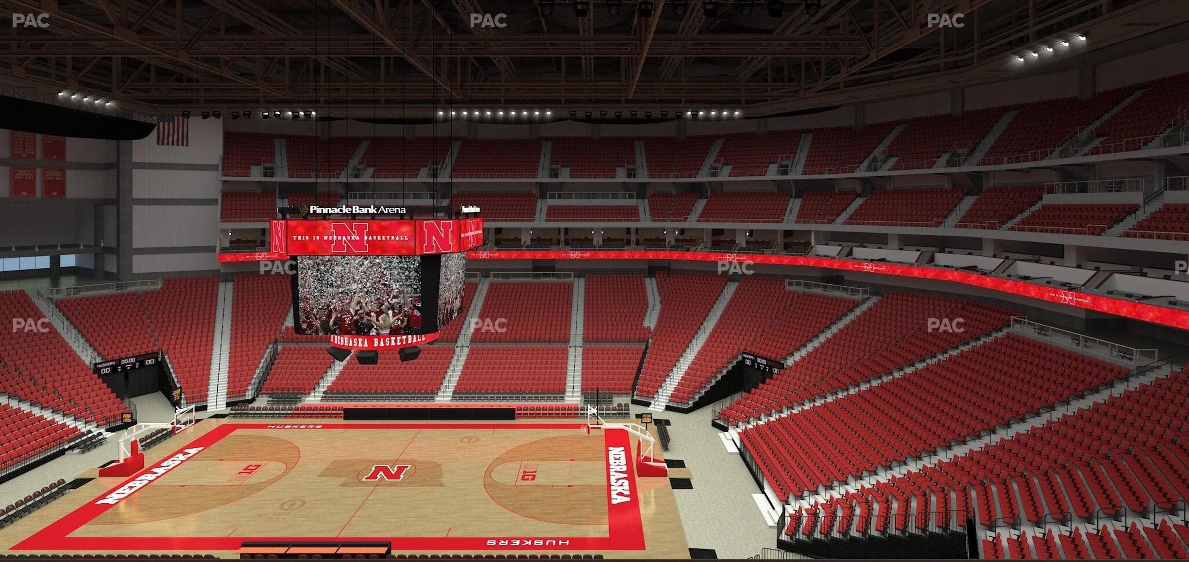 Pinnacle Bank Arena - Section 218 Seat View