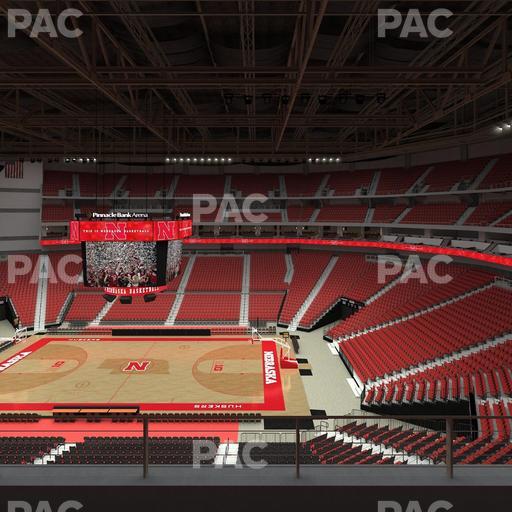 Pinnacle Bank Arena - Section 218 Seat View