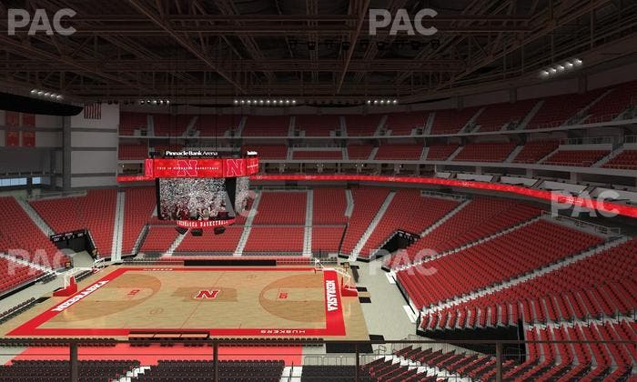 Pinnacle Bank Arena - Section 218 Seat View
