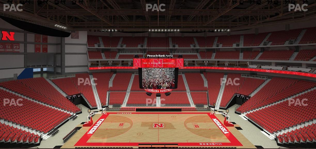 Pinnacle Bank Arena - Section 219 Seat View