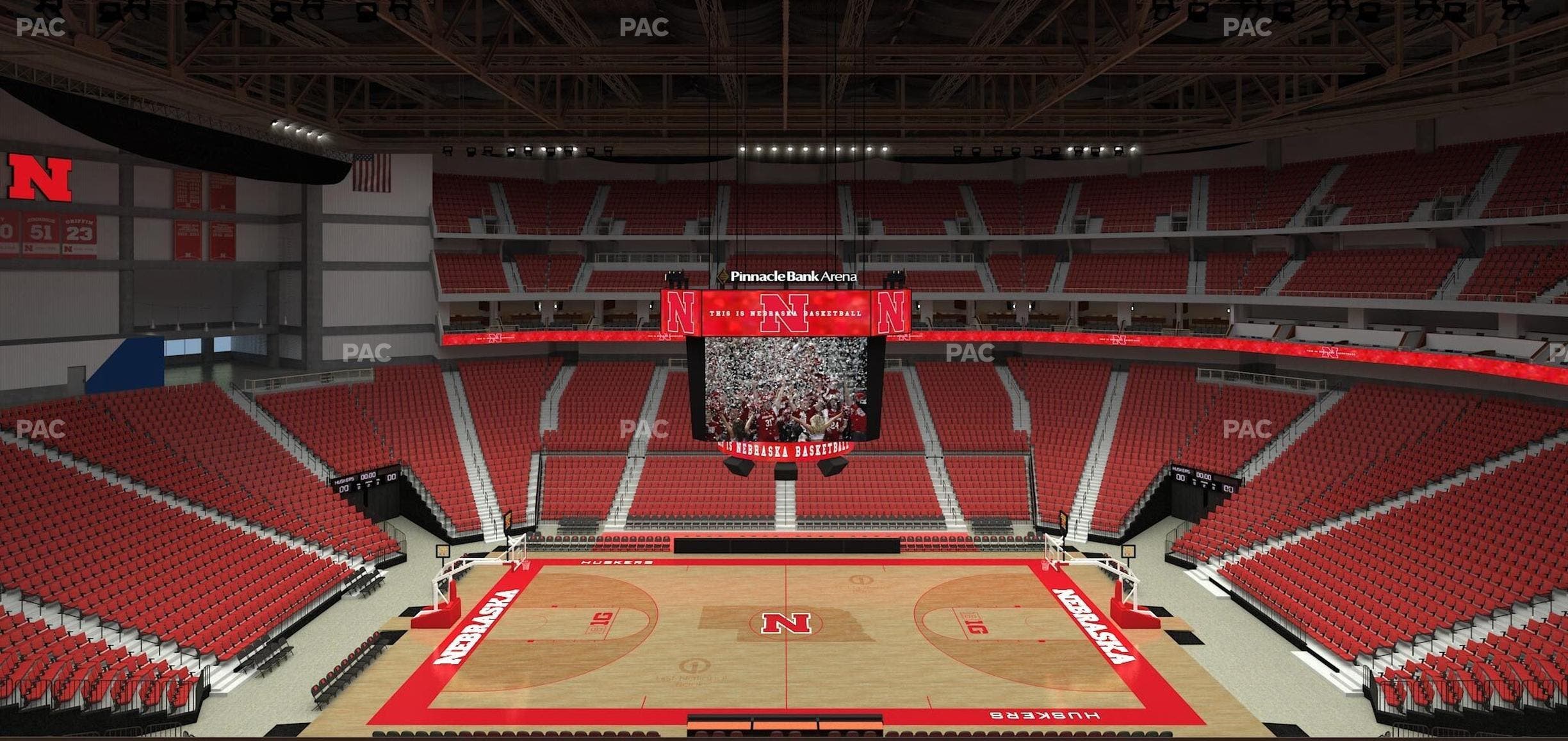 Pinnacle Bank Arena - Section 219 Seat View
