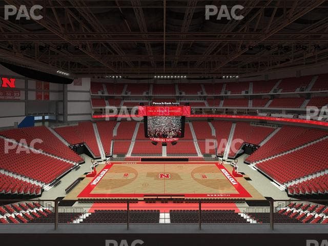 Pinnacle Bank Arena - Section 219 Seat View